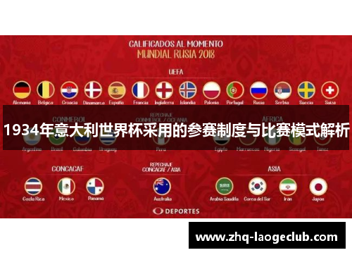 1934年意大利世界杯采用的参赛制度与比赛模式解析